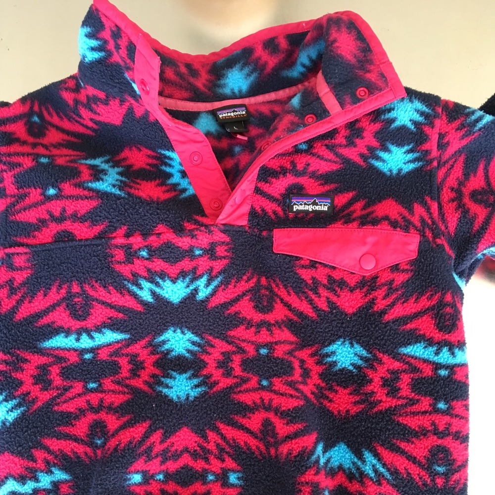 Girls Patagonia Synchilla Fleece Size Large (12)